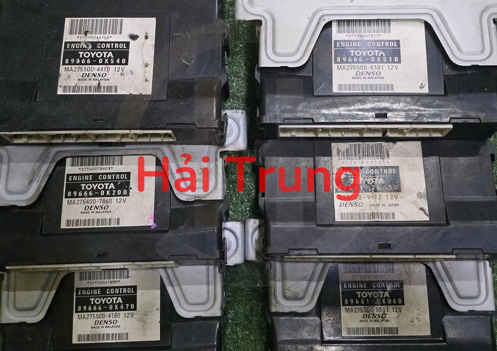 Hộp điều khiển động cơ Toyota Innova, Fortuner, Hilux 2TR Tháo Xe 896660K510 896660K540 896660K200 896660K470