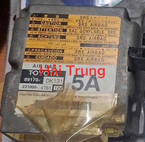 891700K131 Hộp điều khiển túi khí Toyota Fortuner 2009-2015 Tháo Xe
