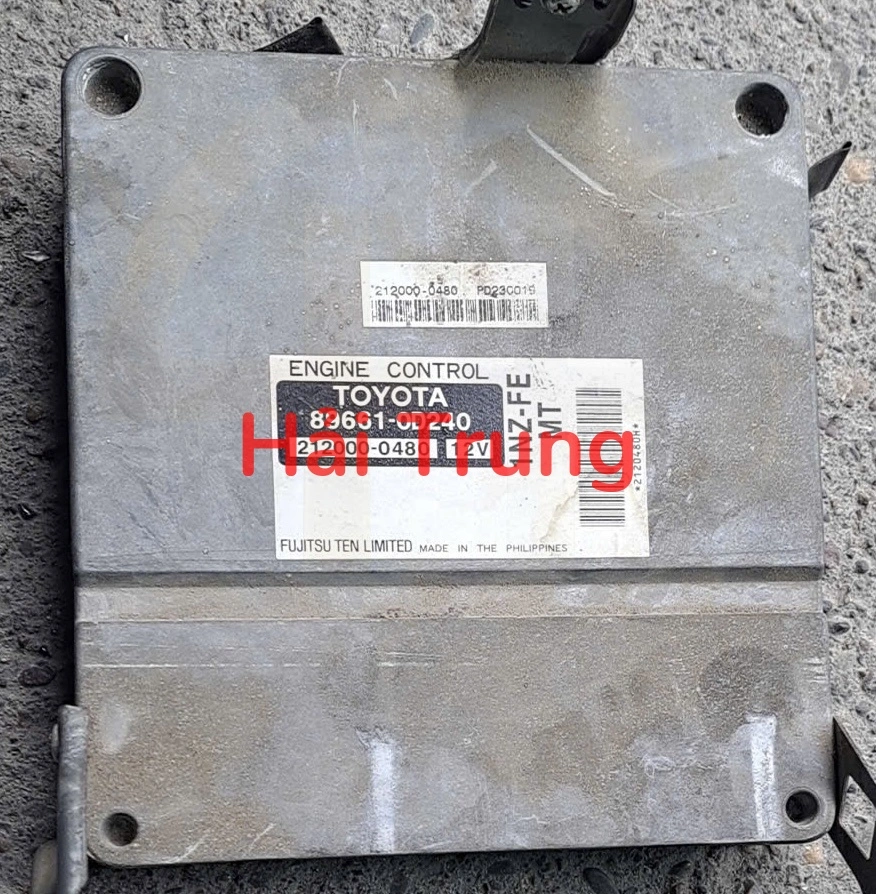 Hộp điều khiển động cơ Hộp đen ECU Toyota Vios 2003-2007 Tháo Xe 896610D240