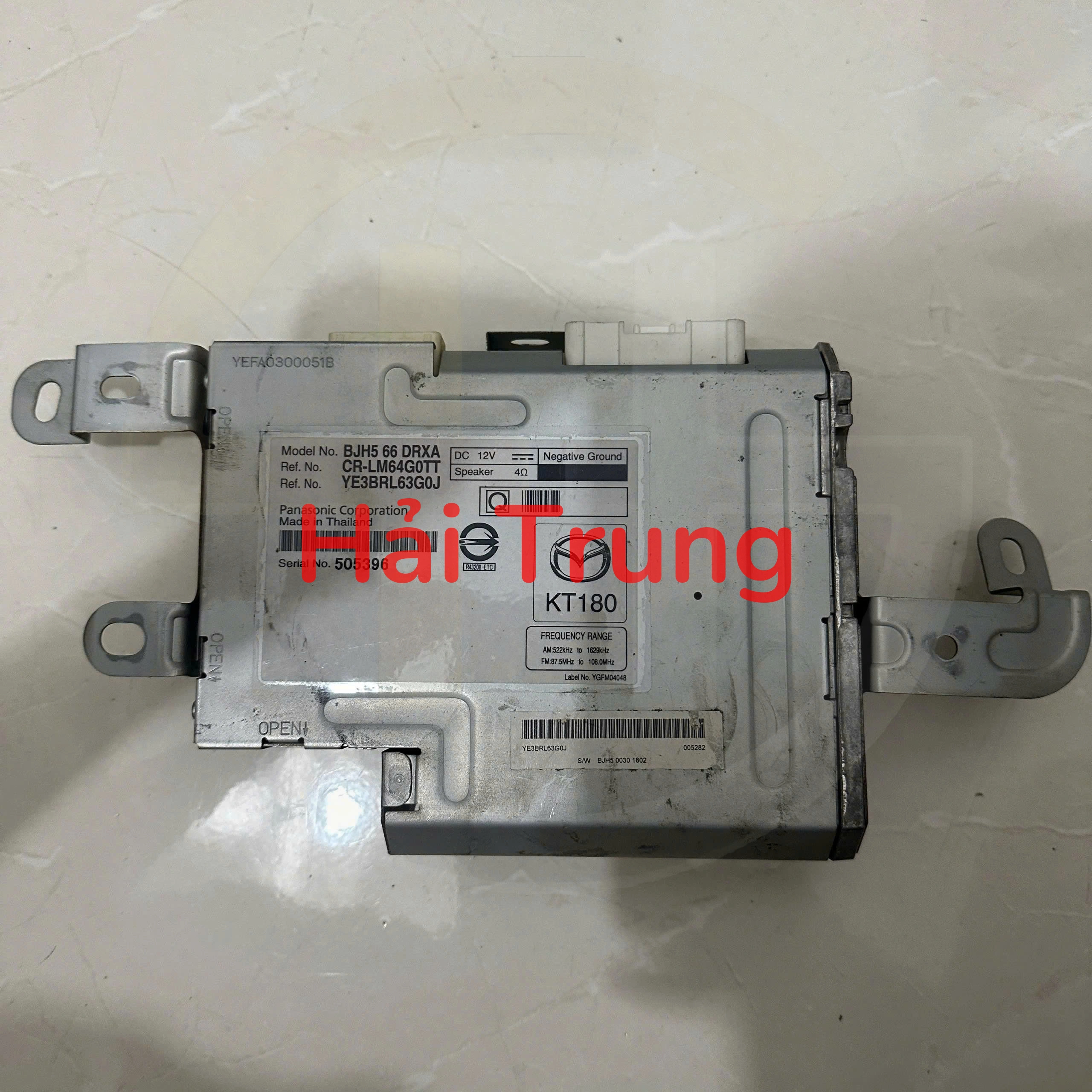 BJH566DRXA Hộp âm ly, âm thanh Mazda 3 Tháo Xe