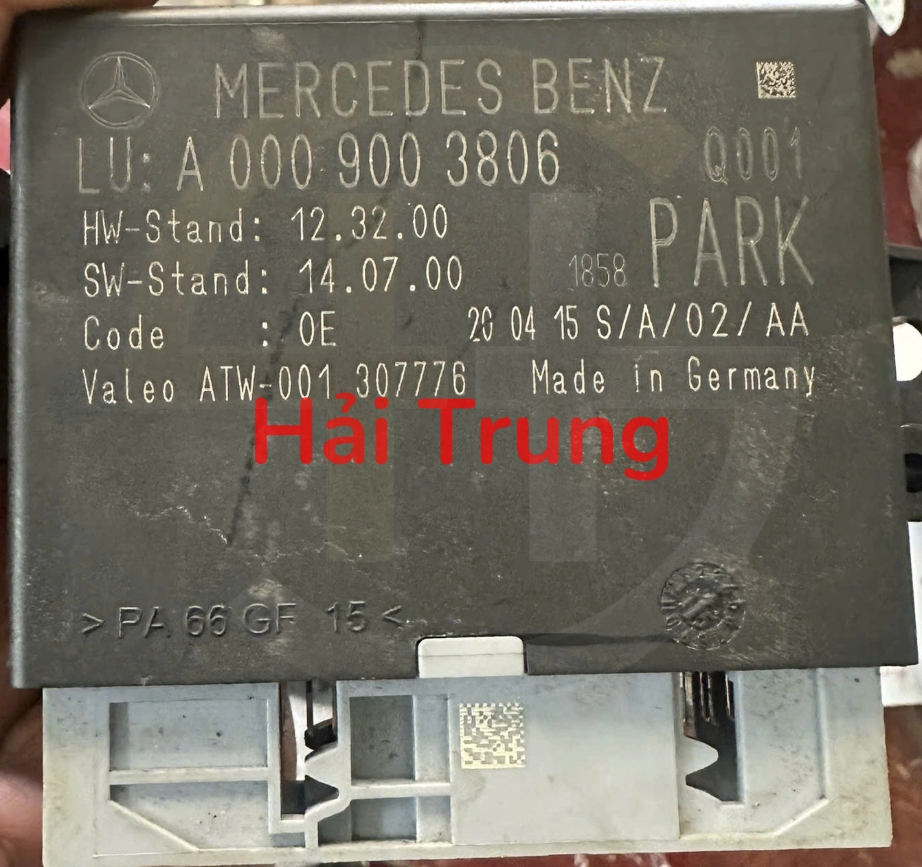 Hộp điều khiển đỗ xe MERCEDES BENZ C CLASS W205 Tháo Xe A0009003806