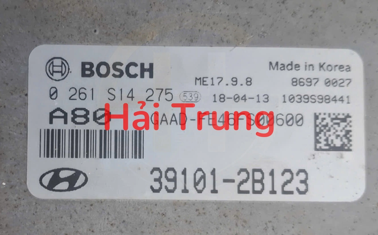 Hộp điều khiển động cơ Hộp đen Ecu Hyundai Elantra 2015-2018 Tháo Xe 391012B123
