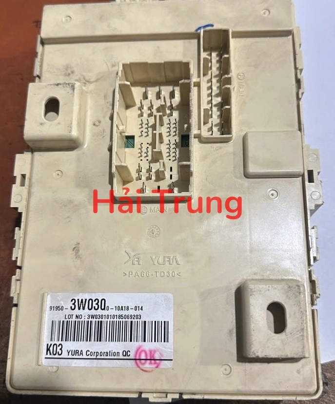 919503W030 Hộp cầu trì trong xe Kia Sportage Tháo xe