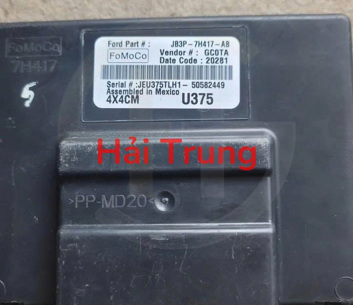 Hộp điều khiển hộp số Ford Ranger 2020-2026 Tháo Xe JB3T-7H417-AB