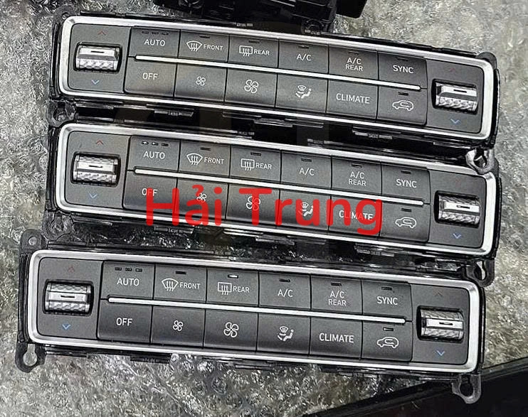 Cụm công tắc điều hòa AC Hyundai Santafe 2022-2026 Tháo xe Zin