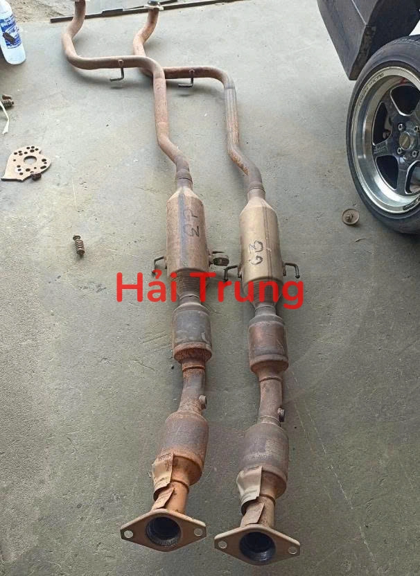 Ống xả Toyota Vios 2014-2018 Tháo Xe