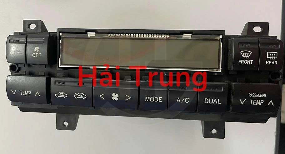 Tháo xe Bảng điều khiển  điều hòa AC Toyota Land Cruiser 2007 2008