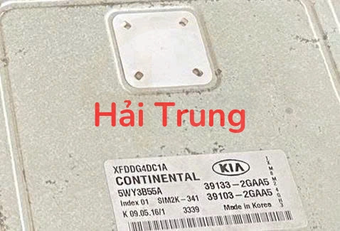Hộp điều khiển động cơ ECU ECM Kia Carens 1.5L Tháo Xe 39133-2GAA5 391332GAA5
