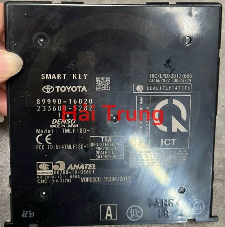 Hộp điều khiển chìa khóa thông minh Smart Key Toyota Corolla Cross Tháo Xe 89990-16020 8999016020