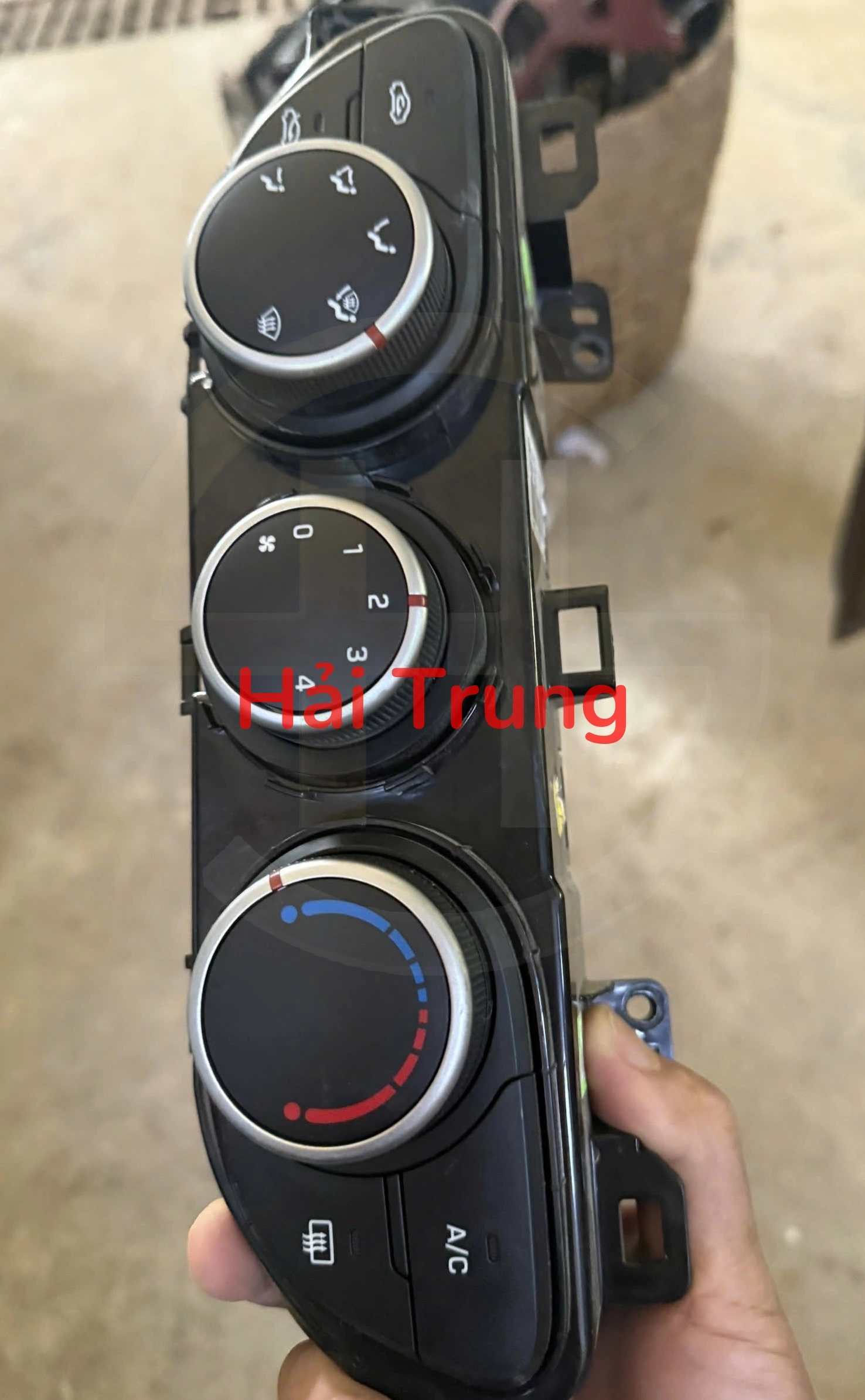 Bảng điều khiển công tắc điều hòa Ac Hyundai I10 Tháo Xe