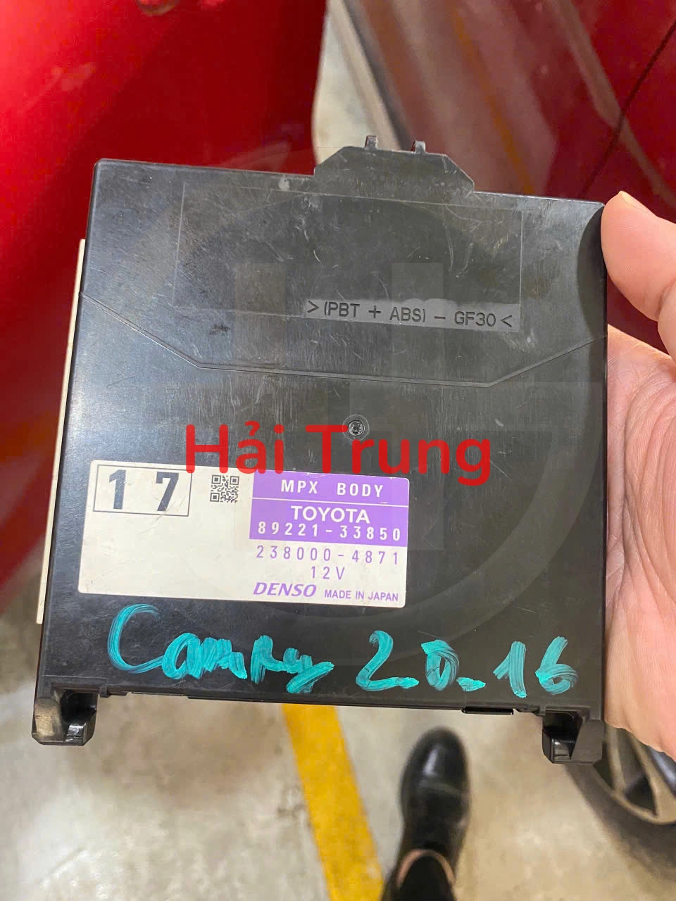 8922133850 Hộp BCM Toyota Camry 2016 2.0 Tháo Xe