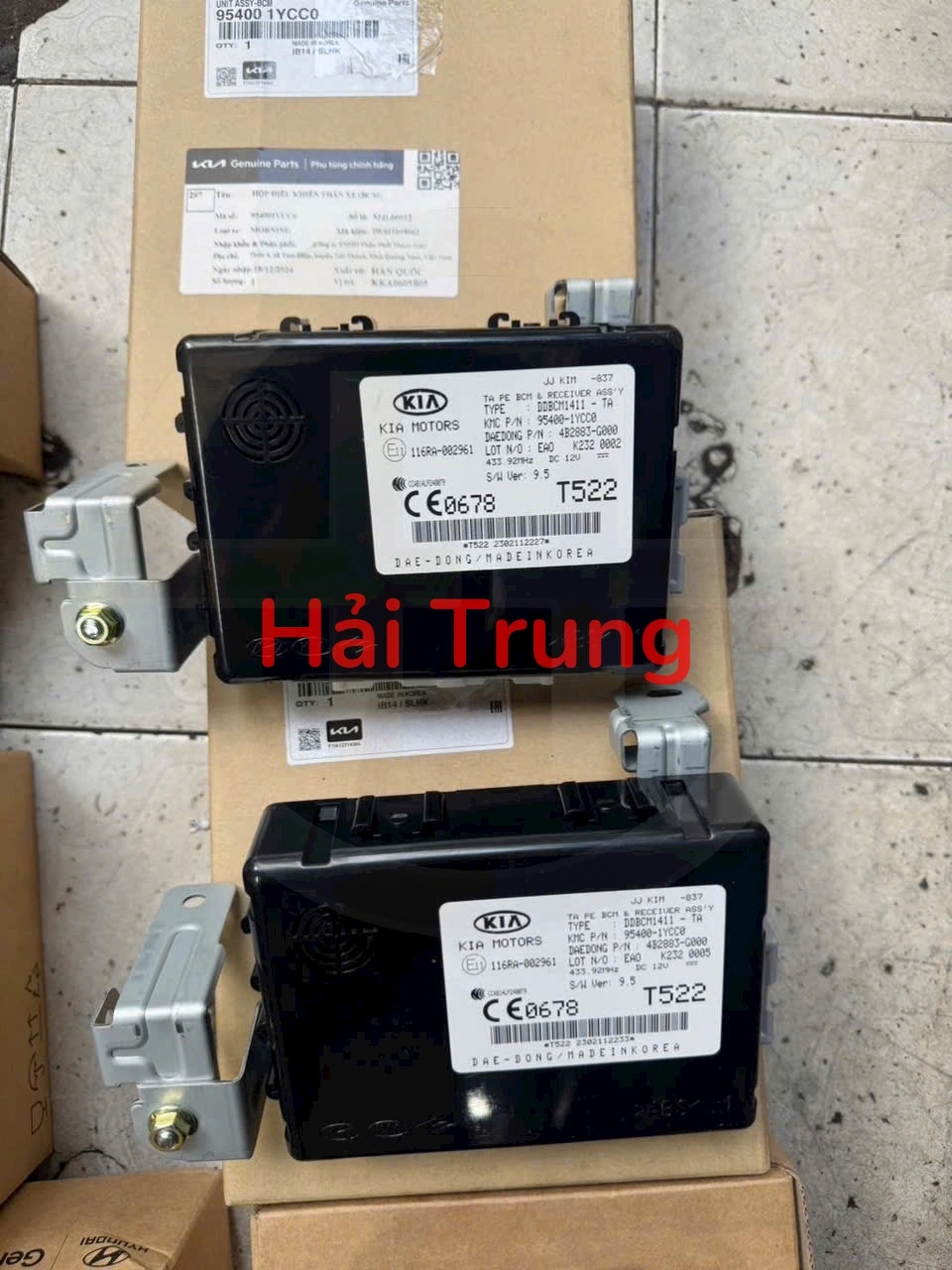 Hộp điều khiển thân xe BCM Kia Morning 2015-2018 954001YCC0