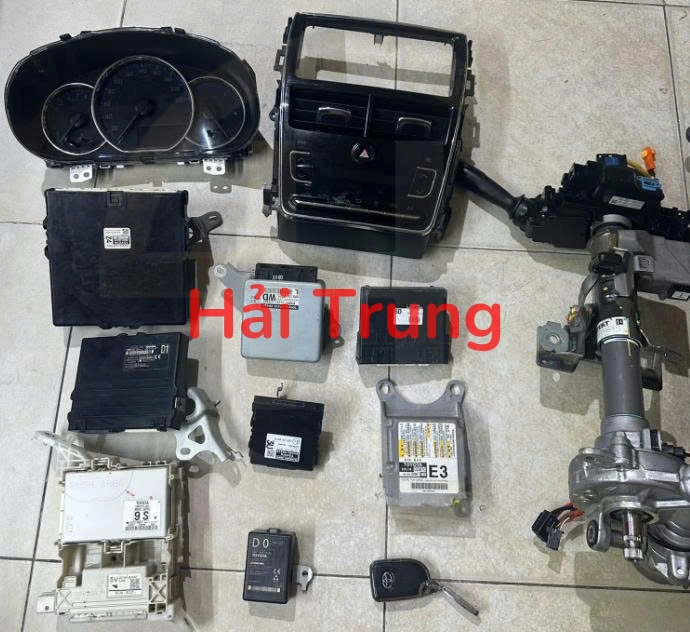 Tháo Xe Full bộ điện, bộ đề nổ, hộp điện đầy đủ Toyota Vios G 2020