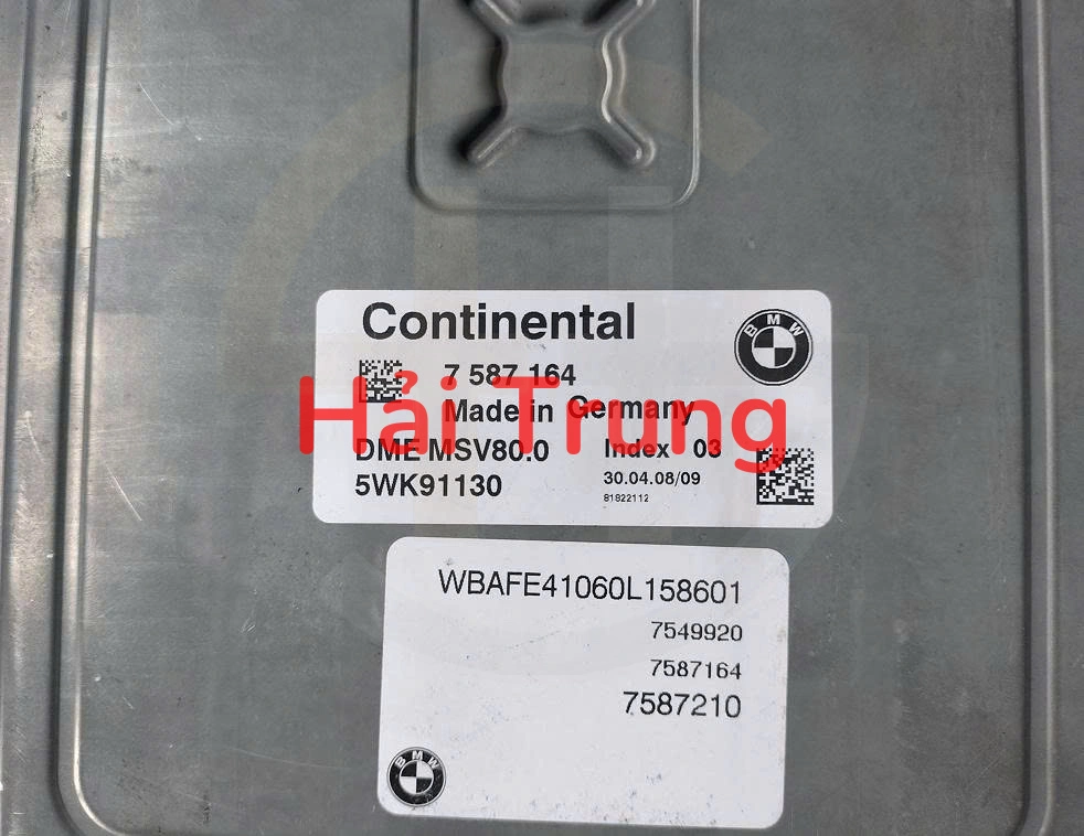 Hộp điều khiển động cơ ECU ECM BMW 328I Tháo Xe 7587164