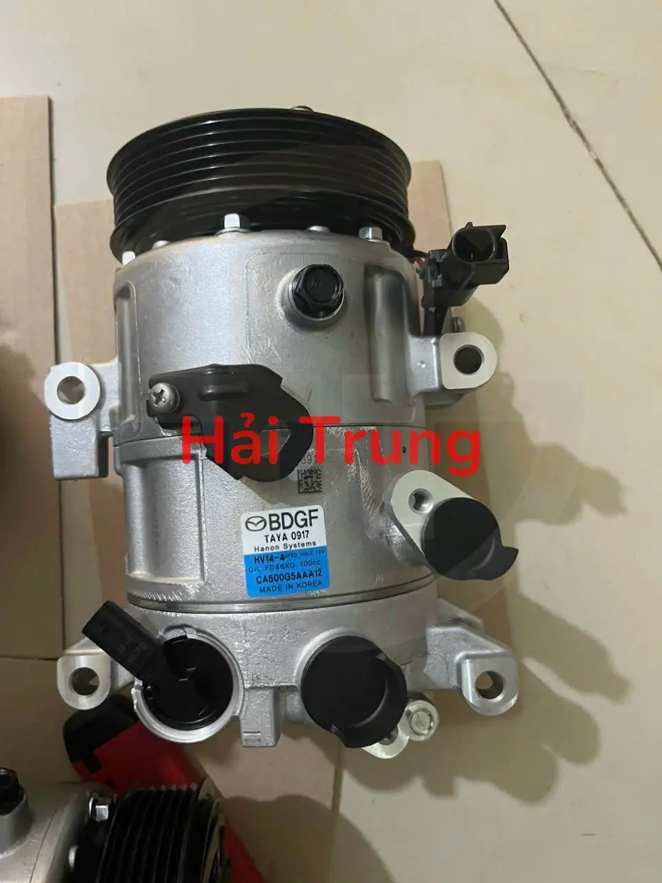 Lốc điều hoà Mazda 3 2019-2023 chính hãng Hanon CA500G5AAA12 