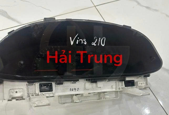 Tháo xe đồng hồ táp lô Toyota Vios 2009 2010 2011 2012