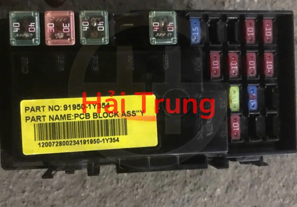 Hộp cầu trì Kia Morning Tháo xe 919501Y354