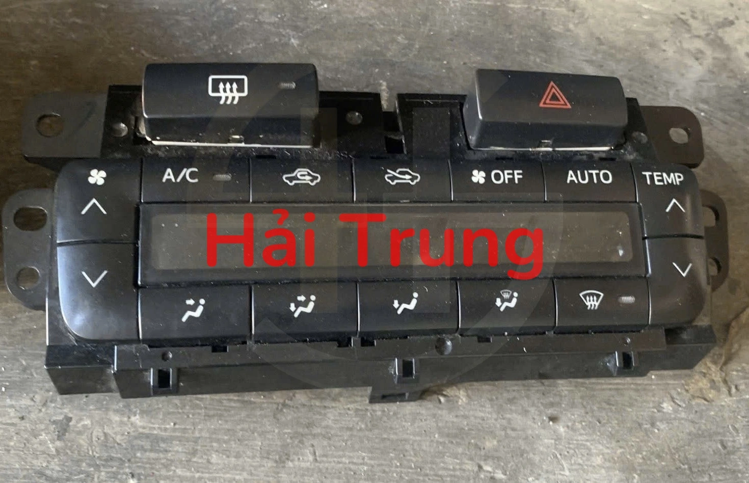 Bảng Công Tắc Điều Khiển Điều Hòa AC Toyota Fortuner Tháo Xe