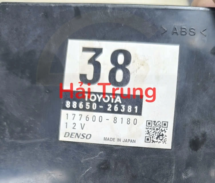 Hộp điều khiển điều hòa Toyota Hiace Tháo Xe 88650-26381