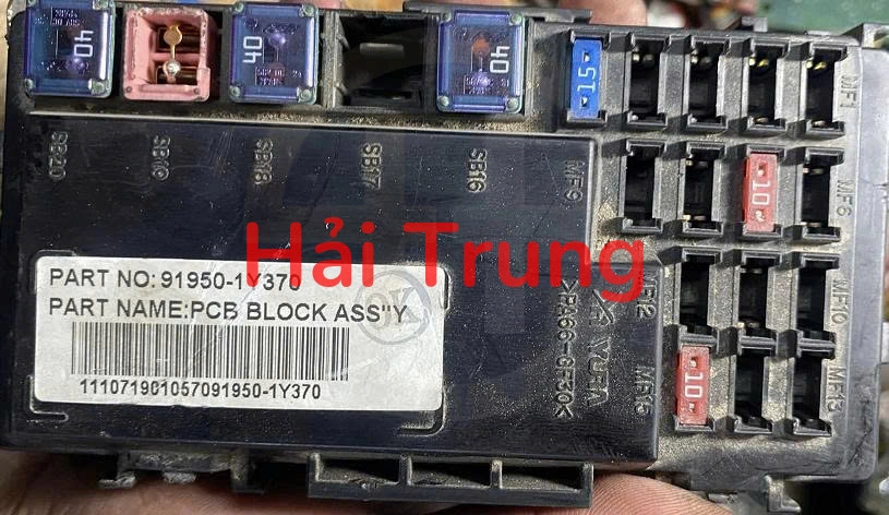 Hộp cầu trì Kia Morning Tháo Xe 91950-1Y370 919501Y370
