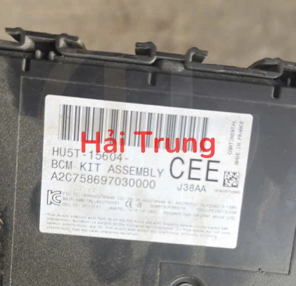 Hộp Body BCM Ford Ecosport 2018-2020 Tháo Xe HU5T-15604-CEE