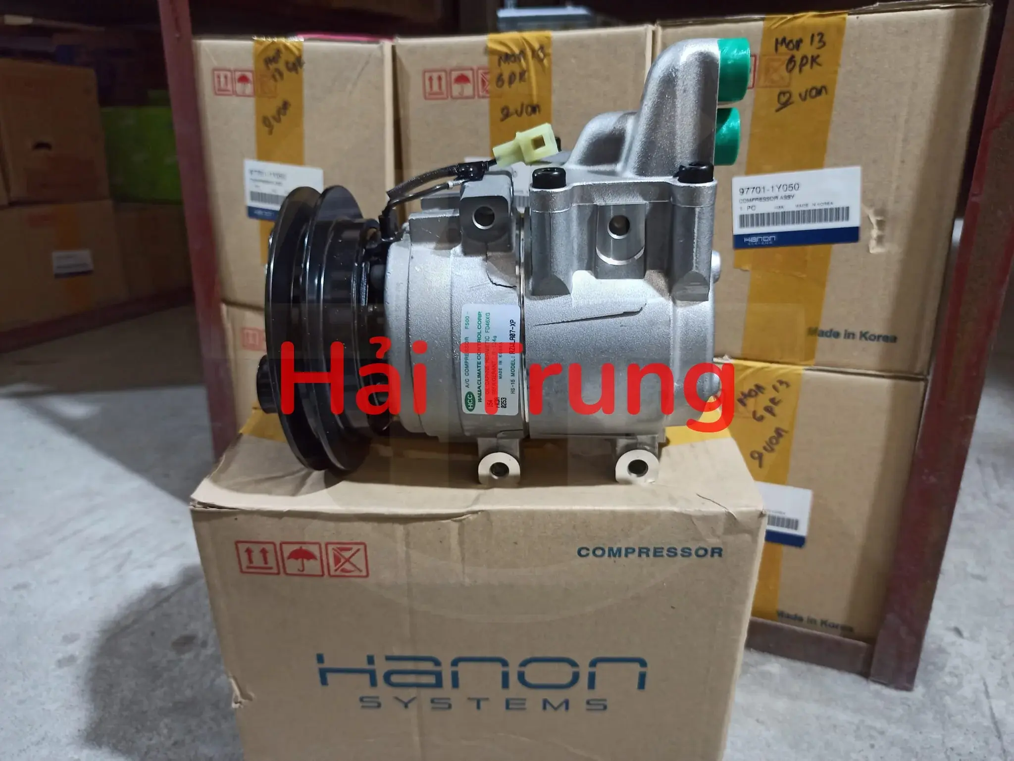 Lốc lạnh Ford Ranger 2010-2013 chính hãng Hanon 