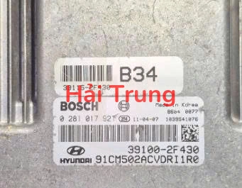 Hộp điều khiển động cơ Hộp đen ECU Tucson, Sportage Tháo Xe 39100-2F430
