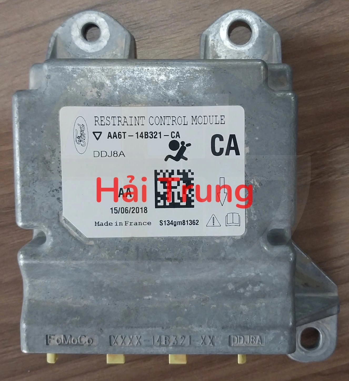 Hộp điều khiển túi khí Ford Fiesta Tháo Xe AA6T-14B321-CA