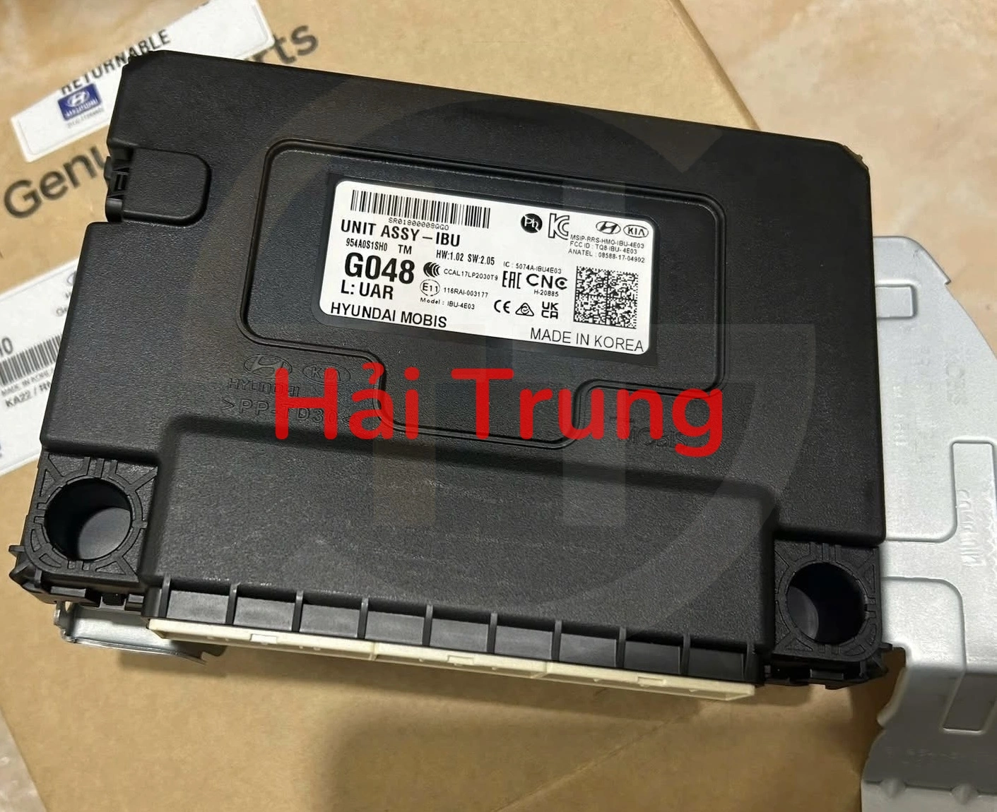 954A0S1SH0 Hộp điều khiển điện tử IBU Hyundai Santafe 2019-2021 Tháo Xe