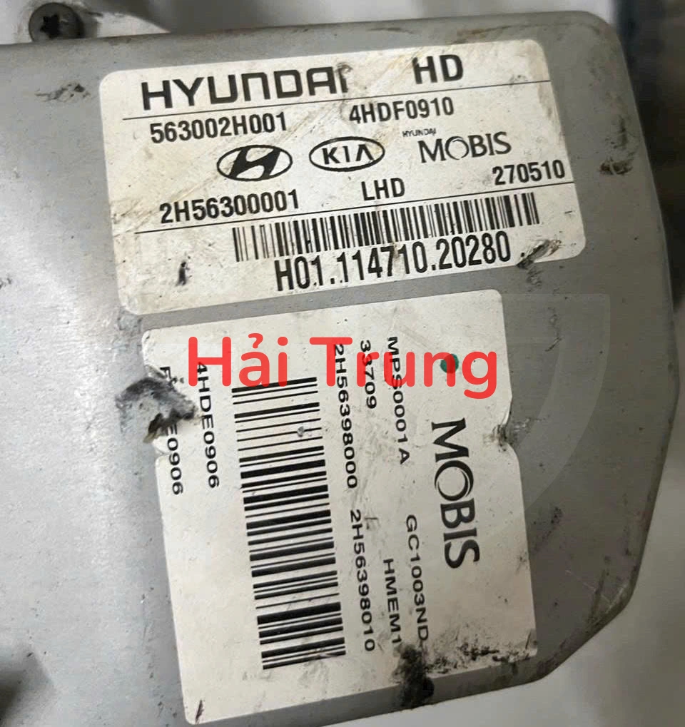 Mô tơ điều khiển lái điện Hyundai Elantra 2006-2014 Tháo Xe 563002H001
