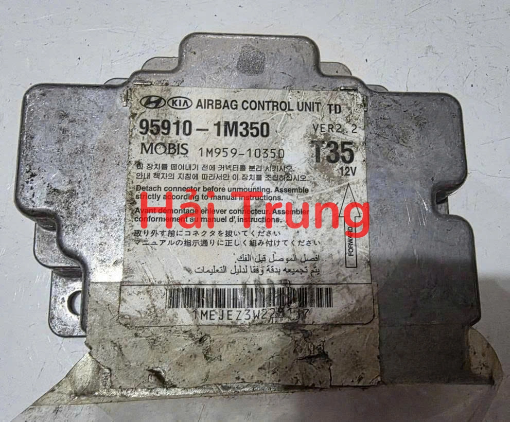 Hộp điều khiển túi khí Kia Forte Cerato 2009 đủ mã Tháo Xe 959101M200 959101M350 959101M500