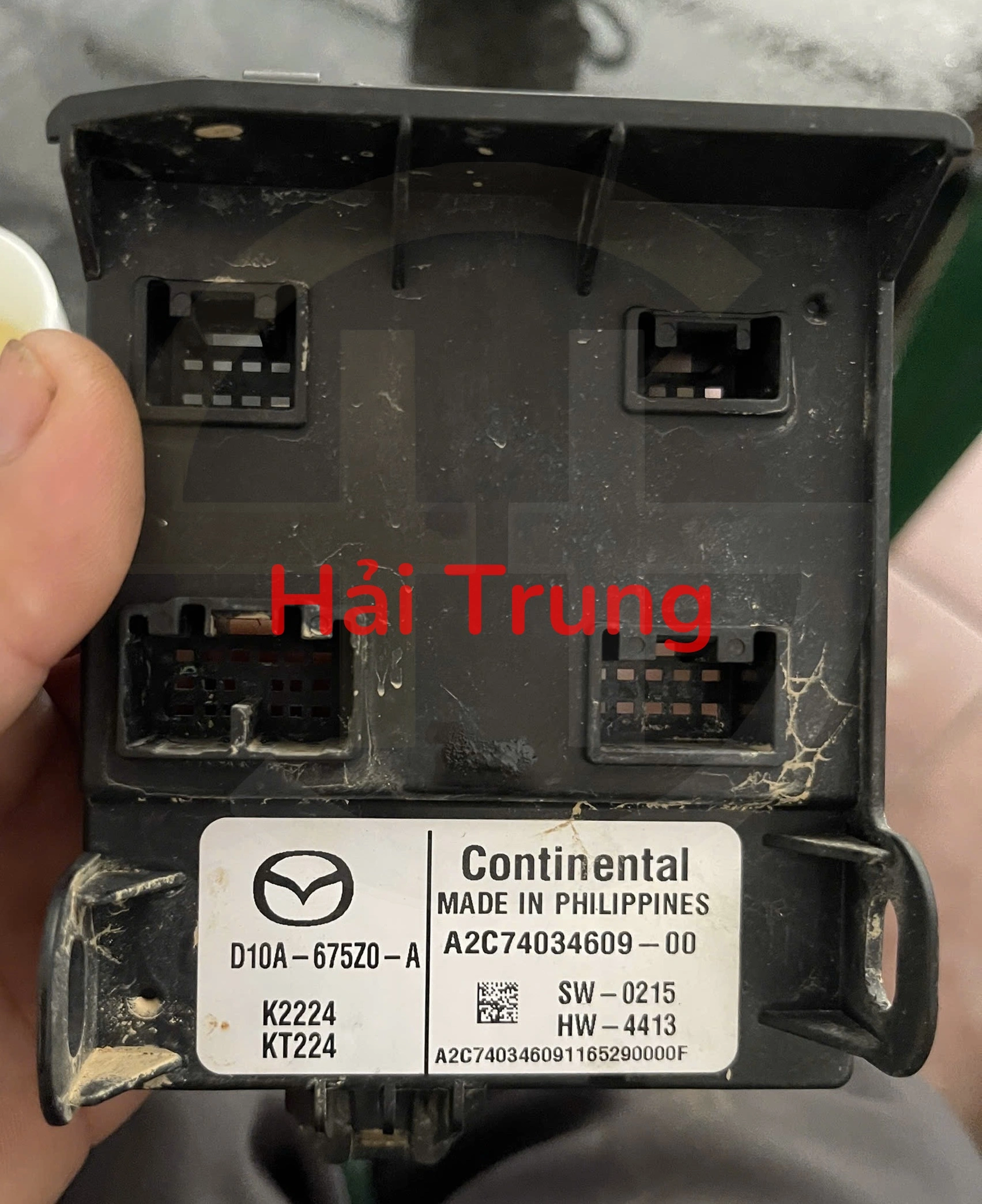 Hộp cầu trì Mazda 2 Tháo xe D10A675Z0A