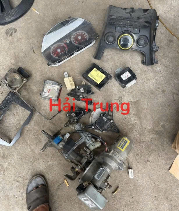Full bộ set nổ, hộp điện Kia Morning 2008-2010 Tháo Xe
