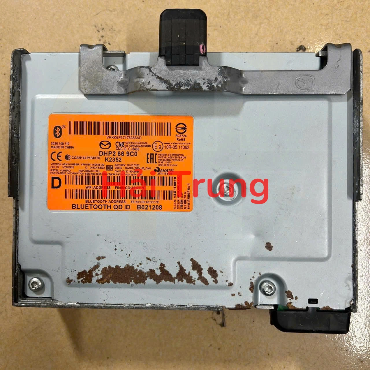 DHP2669C0 Hộp điều khiển hệ thống định vị Mazda 2, 3, 6, CX5, CX3, CX30 Tháo Xe 