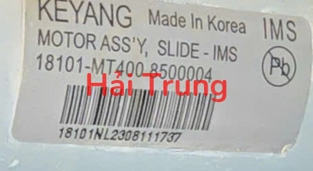Mô tơ ghế Hyundai Custin Tháo Xe 18101-MT400