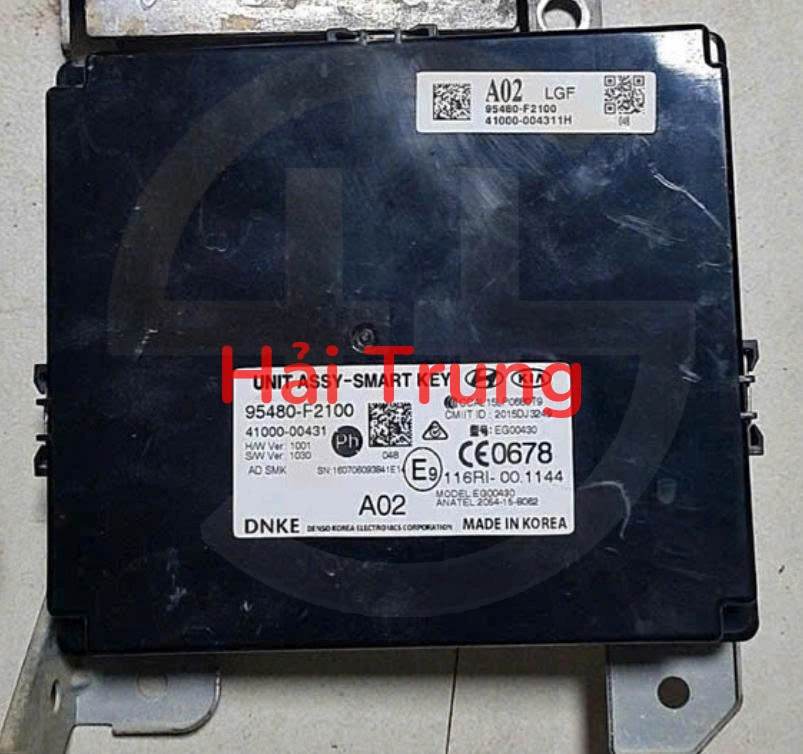 95480F2100 Hộp chìa khóa Smart Key Hyundai 2017-2020 Tháo Xe