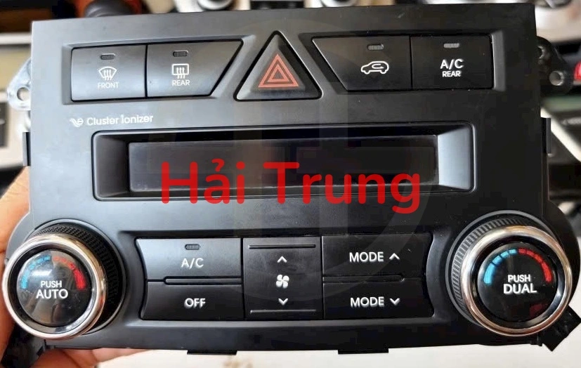 Cụm điều khiển công tắc điều hòa 2 AC Kia Sorento 2010 2011 2012 Tháo Xe