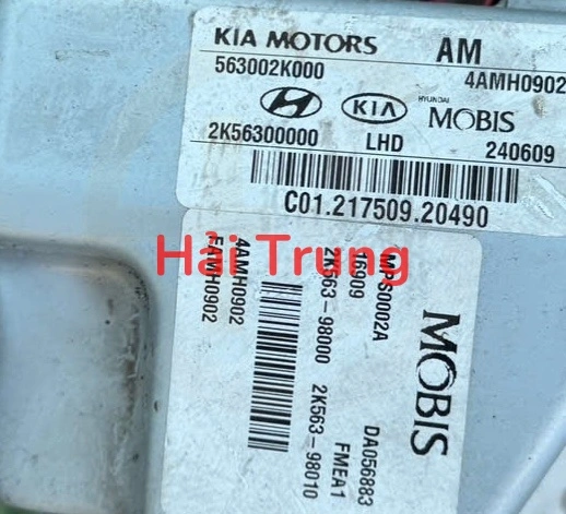 Cụm điều khiển lái điện Kia Soul 2009-2013 Tháo Xe 563002K000