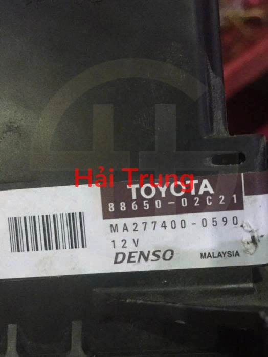 Hộp điều khiển máy lạnh Toyota Corolla Altis Tháo Xe 88650-02C21 8865002C21