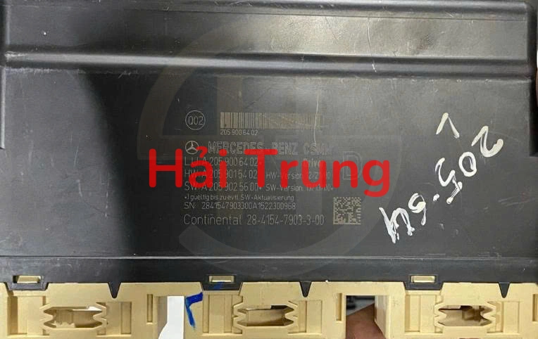 Hộp điều khiển ghế Mercedes C300 W205 Tháo Xe A2059006402