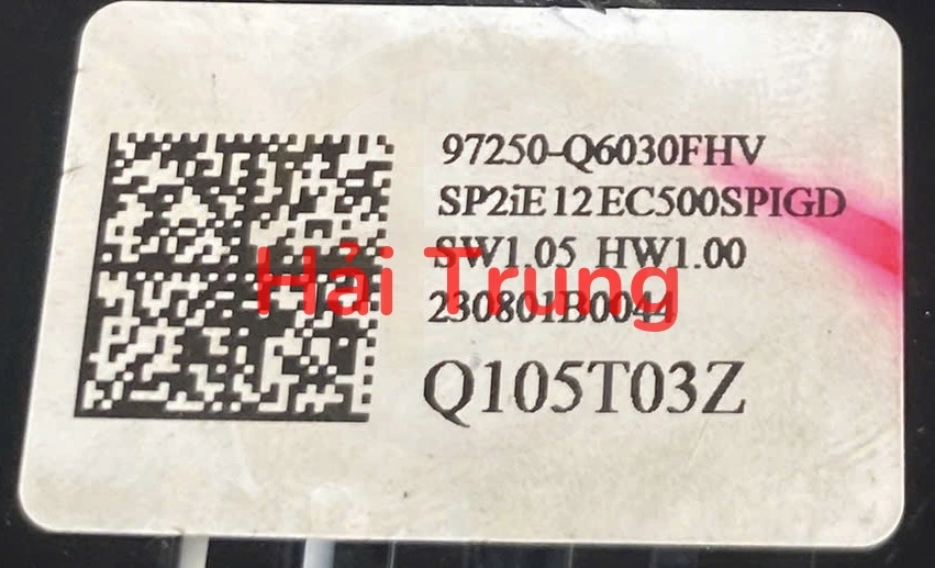 Bảng điều khiển công tắc điều hòa AC Kia Seltos Tháo Xe 97250Q6030FHV