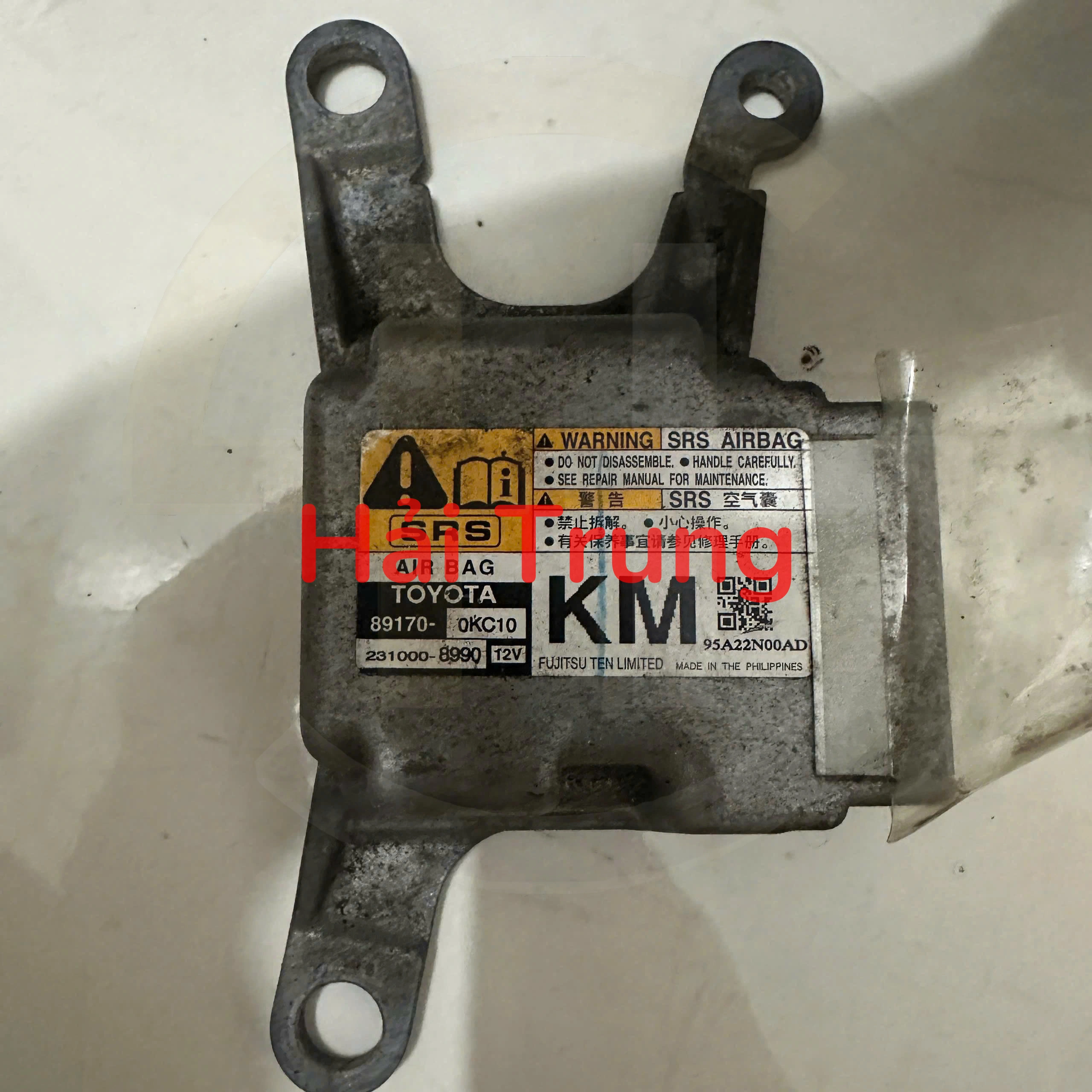 89170-0KC10 Hộp điều khiển túi khí Toyota Hilux Tháo Xe