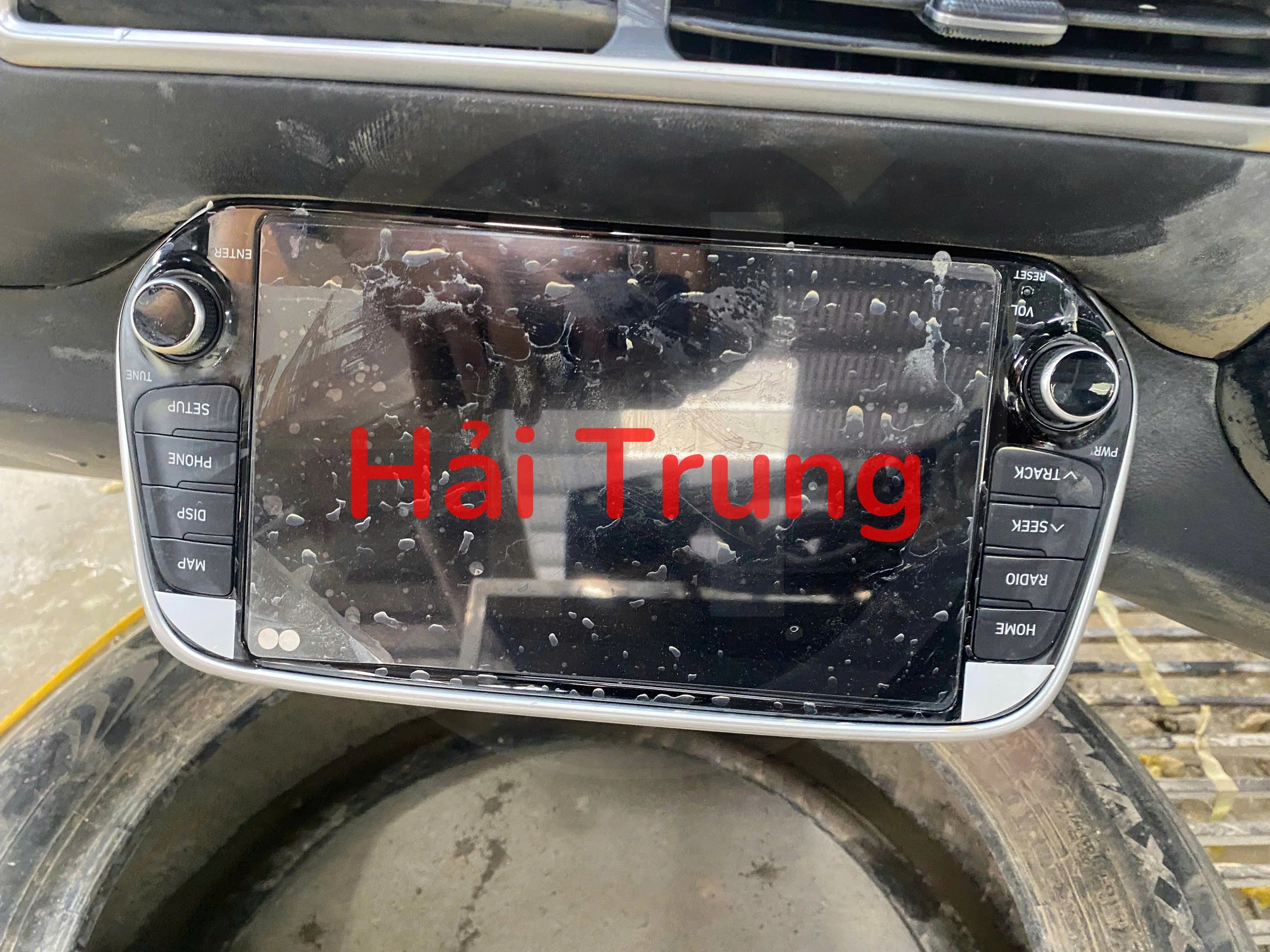 Màn hình Hyundai Tucson 2019 2020 Tháo xe