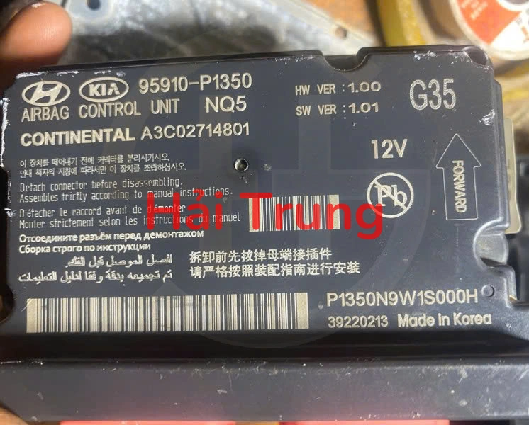 95910P1350 Hộp điểu khiển túi khí Kia Sportage 2022-2025 Tháo xe