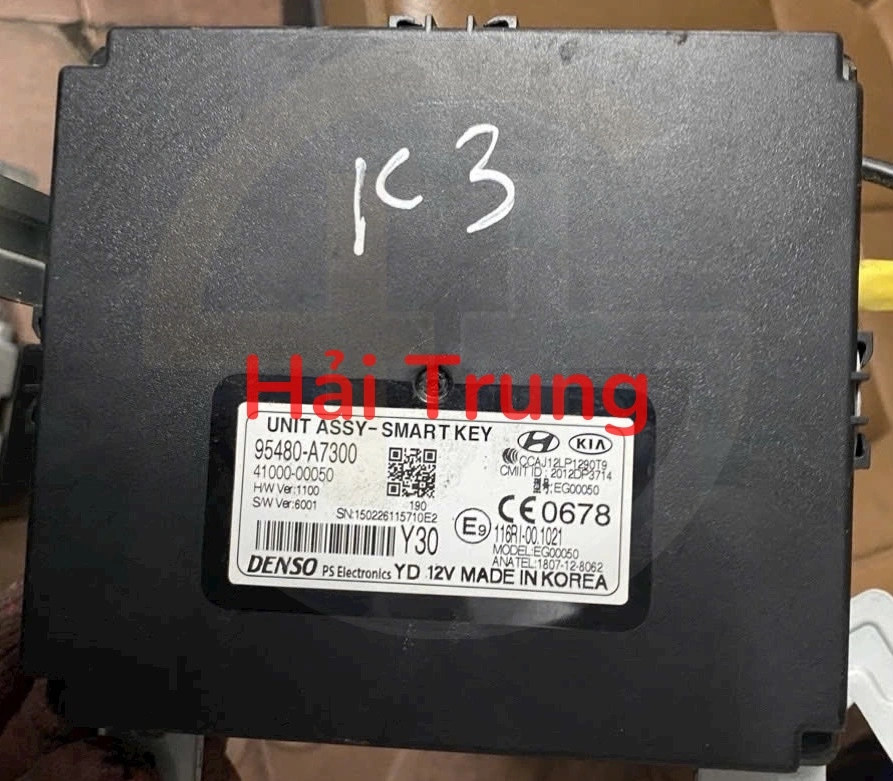Hộp Smart Key Kia K3 Cerato 2013-2016 95480A7300