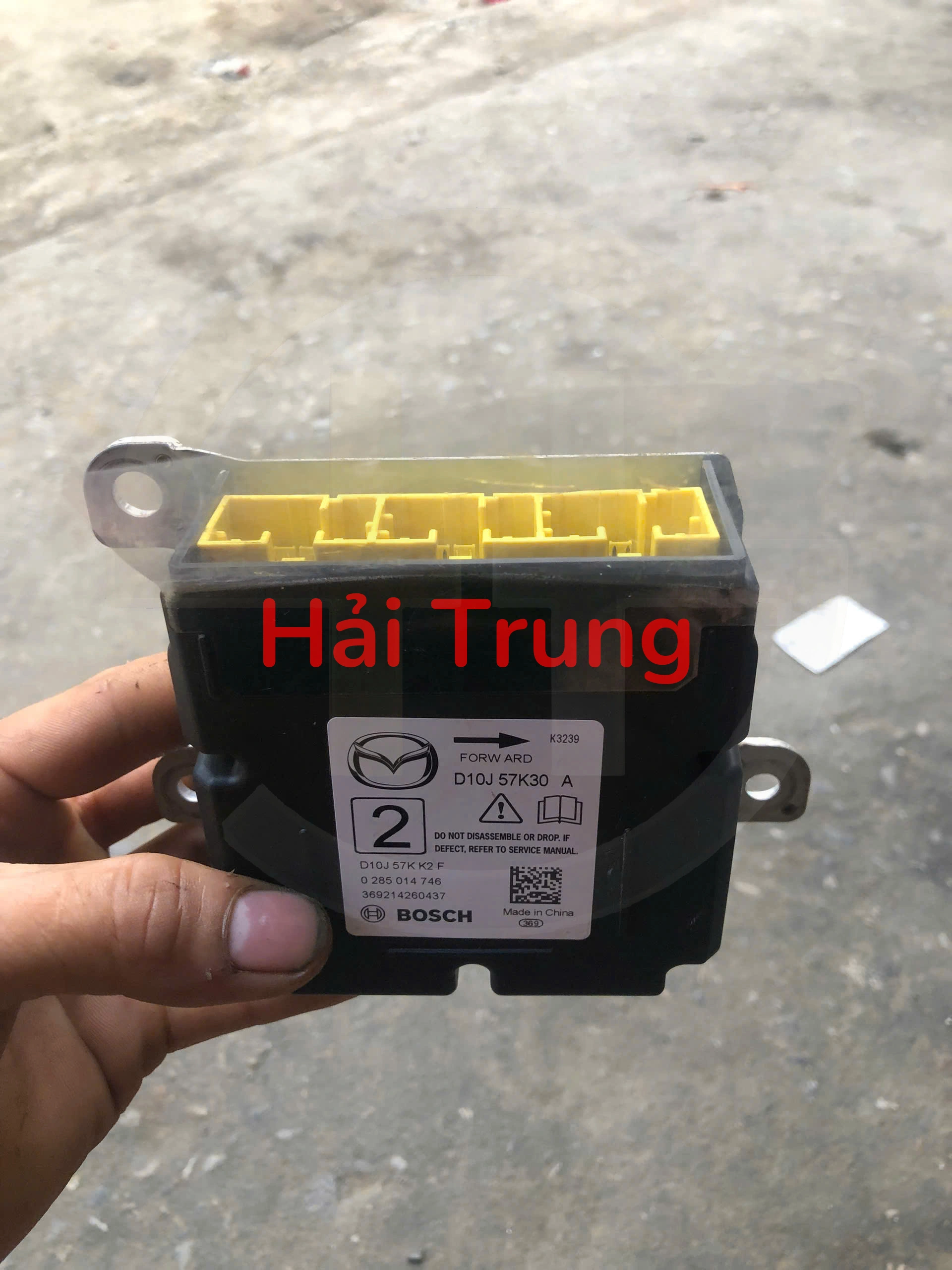 Hộp điều khiển túi khí Mazda 3 Tháo xe