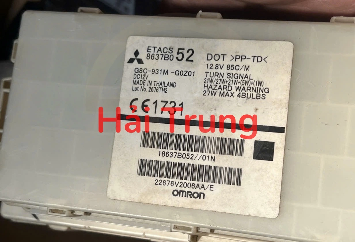Hộp Etacs Mitsubishi Triton 2015 máy xăng 8637B052