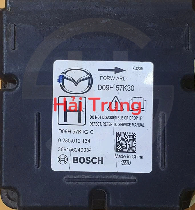 Hộp điều khiển túi khí Mazda 2 Tháo xe D09H57K30