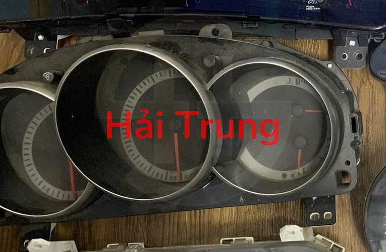 Tháo xe đồng hồ táp lô Mazda 3 2004 2005 2006