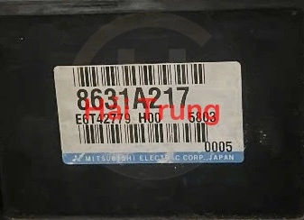 zHộp điều khiển động cơ Hộp đen Ecu Mitsubishi Lancer 2.0 Tháo Xe 8631A217